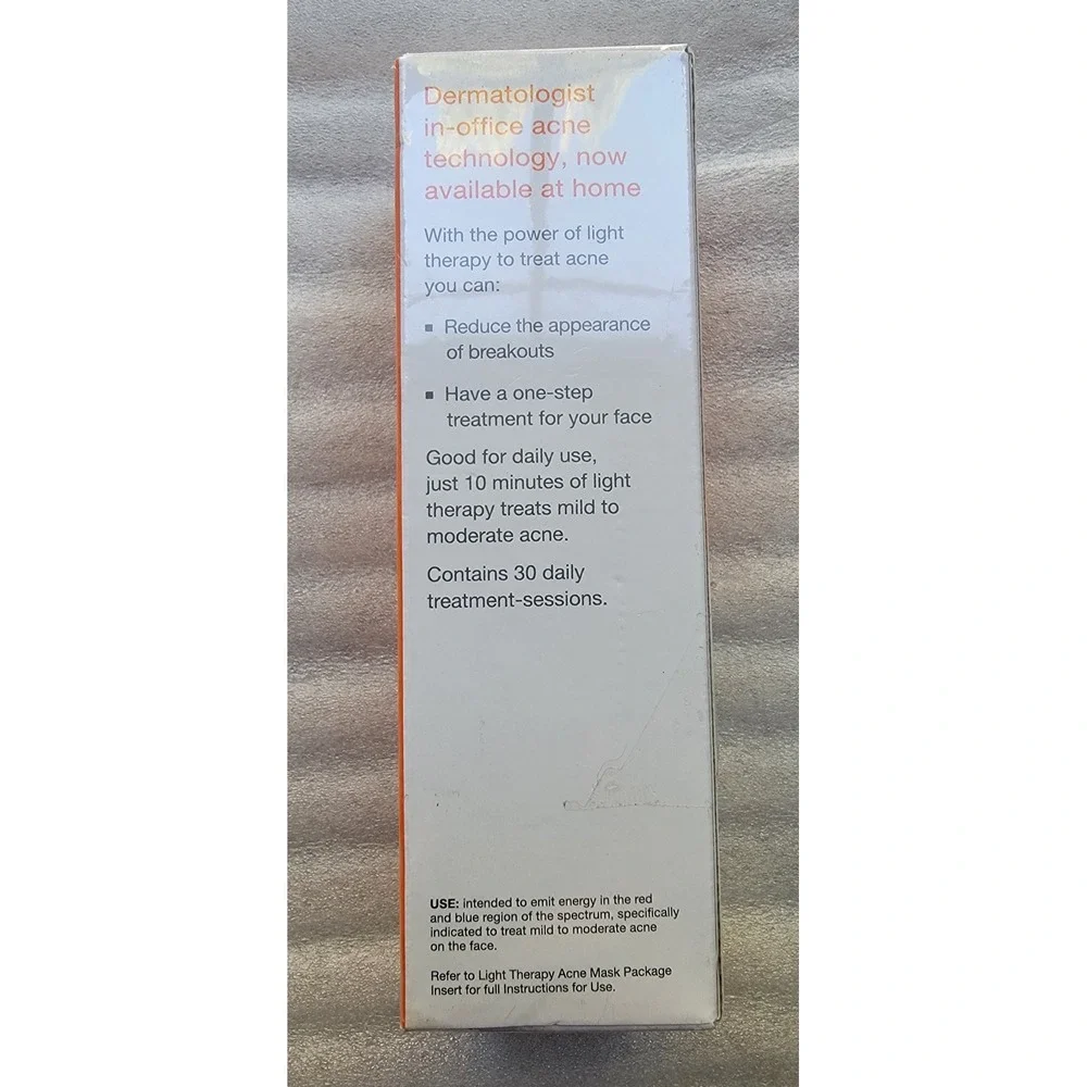 Light Therapy Acne Mask Activator 30 TREATMENTS New Sealed Activator Only *READ*